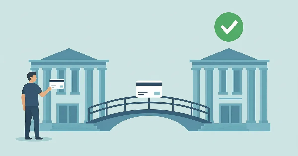 A payer's name check travelling between two banks across the SEPA scheme and returning a confirmed result before the payment is sent
